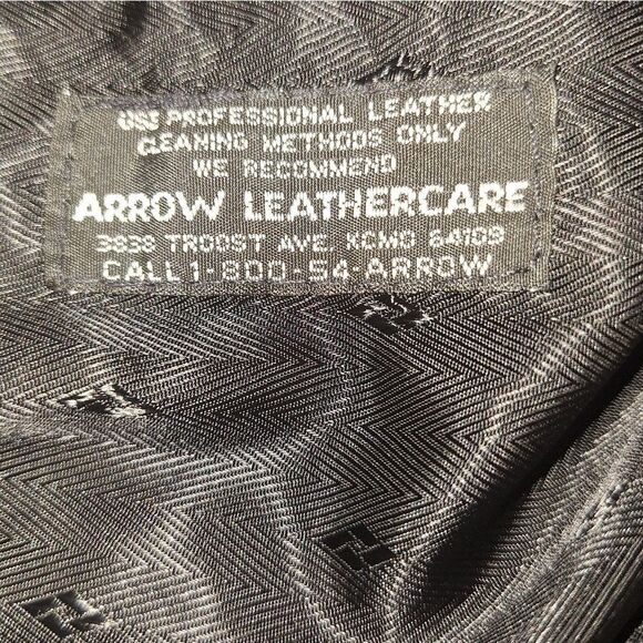 REMY  Men's Black Soft Leather Blazer   Jacket  Size 40  Vintage - Picture 8 of 11